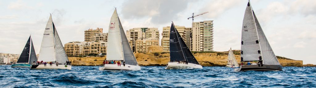 medcomms round Malta race